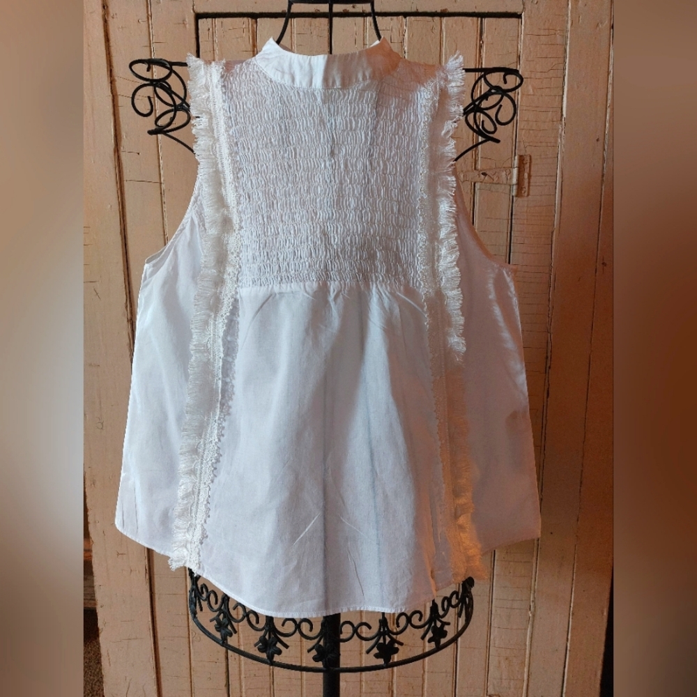 Zara Woman sleeveless blouse